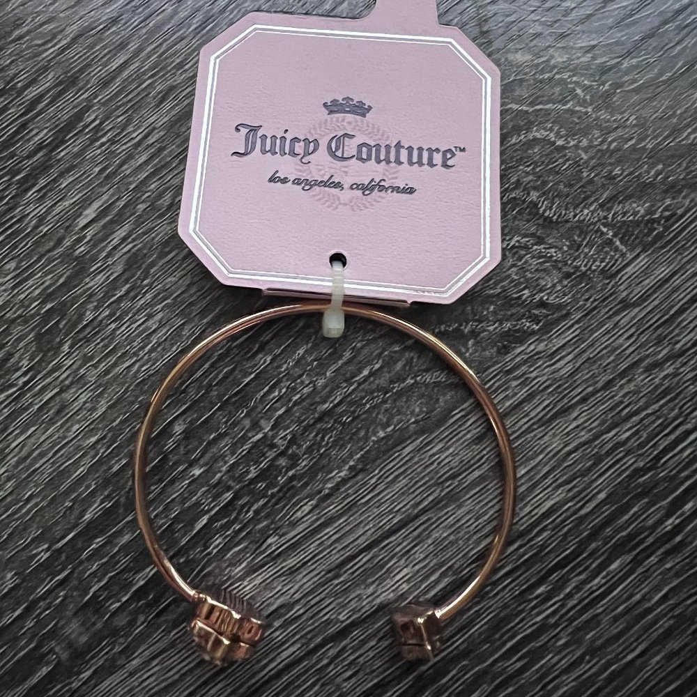 Juicy Couture Rose Gold Crown Bangle